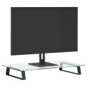PODSTAWKA POD MONITOR, CZARNA, 60X35X8CM, SZKŁO HARTOWANE METAL