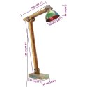 VidaXL Lampa podłogowa, kolorowa, E27