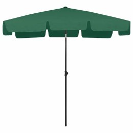 PARASOL PLAŻOWY, ZIELONY, 200X125 CM