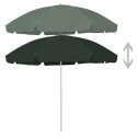 PARASOL PLAŻOWY, ZIELONY, 300 CM