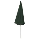PARASOL PLAŻOWY, ZIELONY, 300 CM