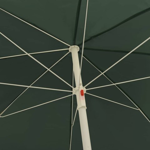 PARASOL PLAŻOWY, ZIELONY, 300 CM