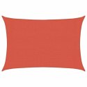 VidaXL Żagiel przeciwsłoneczny, 160 g/m², terakotowy, 3x4,5 m, HDPE