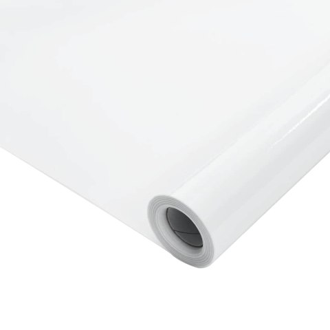 VidaXL Folie okienne, 5 szt., matowe, białe, PVC