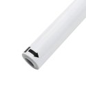 VidaXL Folie okienne, 5 szt., matowe, białe, PVC