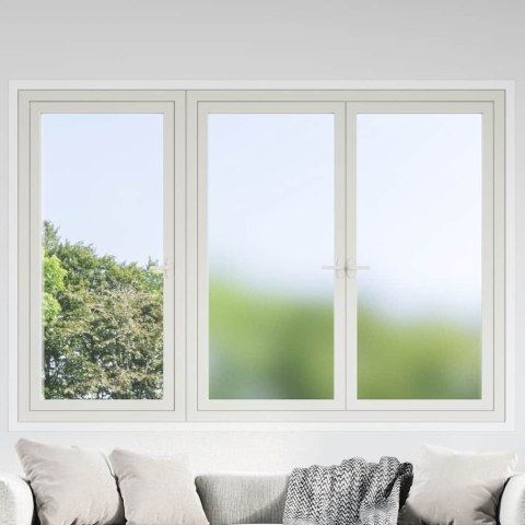 VidaXL Folie okienne, 5 szt., matowe szare, PVC