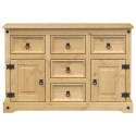 VidaXL Komoda Corona, 112x40x75 cm, lite drewno sosnowe