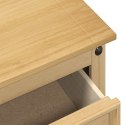 VidaXL Komoda Corona, 112x40x75 cm, lite drewno sosnowe
