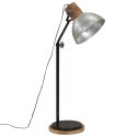 VidaXL Lampa stojąca, 25 W, srebro vintage, 30x30x100-150 cm, E27
