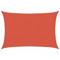 VidaXL Żagiel przeciwsłoneczny, 160 g/m², terakota, 2x2,5 m, HDPE