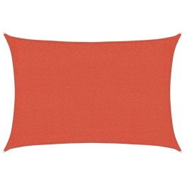 VidaXL Żagiel przeciwsłoneczny, 160 g/m², terakota, 2x2,5 m, HDPE