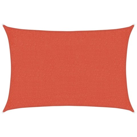VidaXL Żagiel przeciwsłoneczny, 160 g/m², terakota, 2x2,5 m, HDPE
