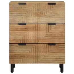 VidaXL Komoda Brązowa 60x33x75 cm Drewno lite Mango