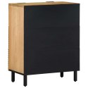 VidaXL Komoda Brązowa 60x33x75 cm Drewno lite Mango