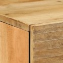 VidaXL Komoda Brązowa 60x33x75 cm Drewno lite Mango