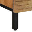 VidaXL Komoda Brązowa 60x33x75 cm Drewno lite Mango