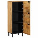 VidaXL Komoda wysoka Brązowa 40x33x110 cm Drewno lite Mango