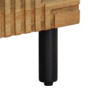 VidaXL Komoda wysoka Brązowa 40x33x110 cm Drewno lite Mango