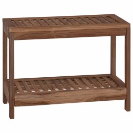 VidaXL Stolik Nocny Łazienkowy naturalny 60 x 30 x 45 cm