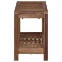 VidaXL Stolik Nocny Łazienkowy naturalny 60 x 30 x 45 cm