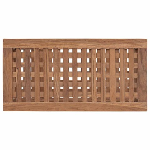 VidaXL Stolik Nocny Łazienkowy naturalny 60 x 30 x 45 cm