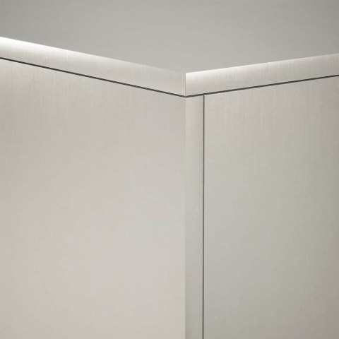 VidaXL Stojak na rośliny 2 pcs srebrny 40 x 40 x 80 cm Stal