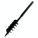 VidaXL Świder glebowy z uchwytem, 100 mm, z rurą przedłużającą, 13 m, stal