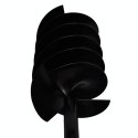 VidaXL Świder glebowy z uchwytem, 180 mm, z rurą przedłużającą, 5 m, stal