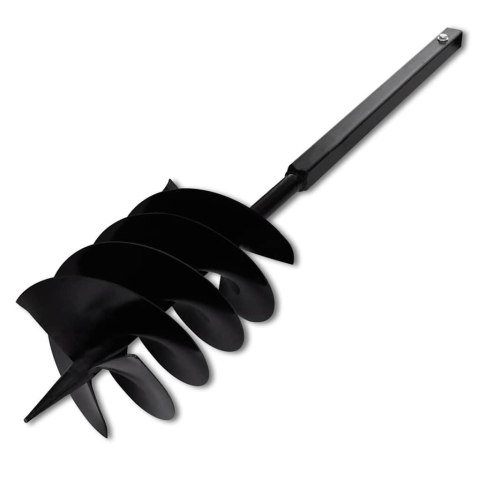 VidaXL Świder glebowy z uchwytem, 200 mm, z rurą przedłużającą, 13 m, stal