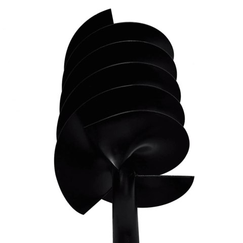 VidaXL Świder glebowy z uchwytem, 200 mm, z rurą przedłużającą, 13 m, stal