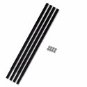 VidaXL Świder glebowy z uchwytem, 200 mm, z rurą przedłużającą, 13 m, stal