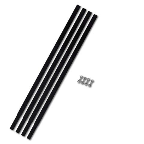 VidaXL Świder glebowy z uchwytem i rurą przedłużającą 5 m, 180 mm stal