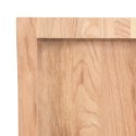 VidaXL Blat do łazienki, jasnobrązowy, 40x30x(2-4) cm, lite drewno