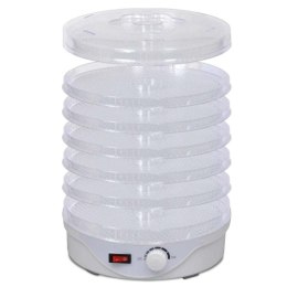 VidaXL Suszarka do żywności, okrągła, z 6 tacami, 250 W