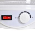 VidaXL Suszarka do żywności, okrągła, z 6 tacami, 250 W