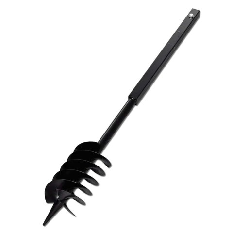 VidaXL Świder glebowy z uchwytem, 120 mm, z rurą przedłużającą, 13 m, stal