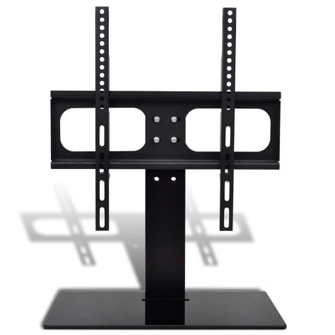UCHWYT NA TELEWIZOR Z PODSTAWĄ, ŻELAZNY, CZARNY, 23"-55