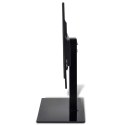 UCHWYT NA TELEWIZOR Z PODSTAWĄ, ŻELAZNY, CZARNY, 23"-55