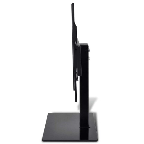 UCHWYT NA TELEWIZOR Z PODSTAWĄ, ŻELAZNY, CZARNY, 23"-55