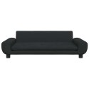 SOFA DLA DZIECI, CZARNA, 100X54X33 CM, AKSAMIT