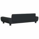 SOFA DLA DZIECI, CZARNA, 100X54X33 CM, AKSAMIT