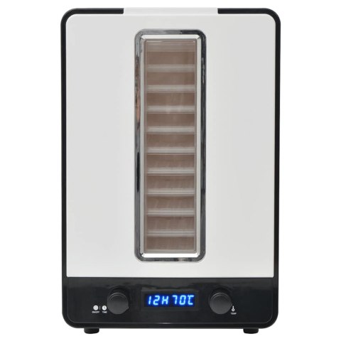 DEHYDRATOR DO ŻYWNOŚCI Z 10 TACAMI, BIAŁY, 550 W