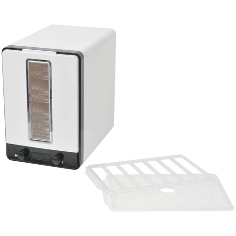 DEHYDRATOR DO ŻYWNOŚCI Z 10 TACAMI, BIAŁY, 550 W