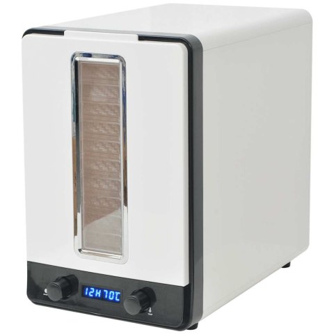 DEHYDRATOR DO ŻYWNOŚCI Z 10 TACAMI, BIAŁY, 550 W