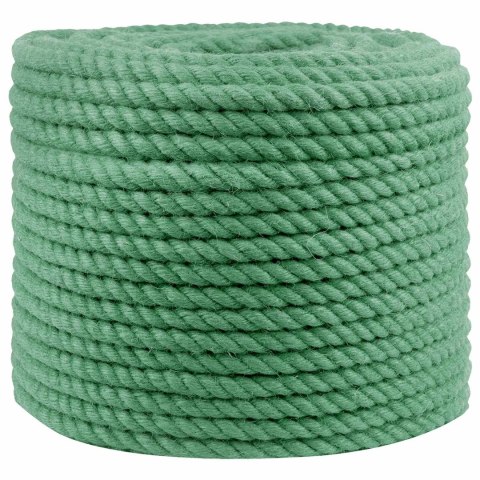 VidaXL Lina Jutowa 12 mm zielony 100% juta Tossa