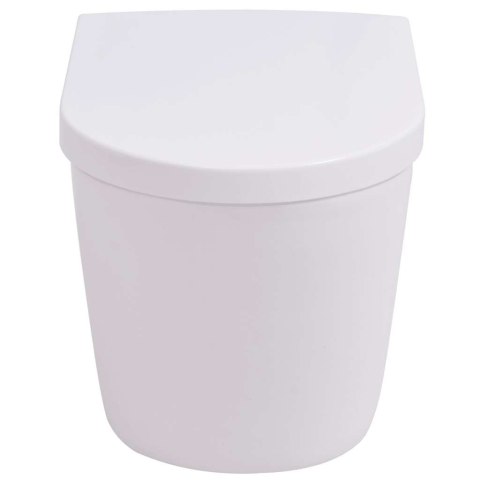 PODWIESZANA TOALETA CERAMICZNA, BIAŁA