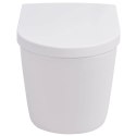 PODWIESZANA TOALETA CERAMICZNA ZE SPŁUCZKĄ, BIAŁA
