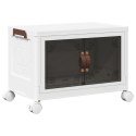 SKRZYNIA DO PRZECHOWYWANIA Z KÓŁKAMI, 28 L, 48,5X29,5X33 CM