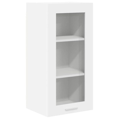 VidaXL Szafka wisząca Biały 40 x 31 x 80 cm Drewno inżynieryjne