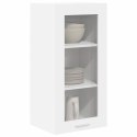 VidaXL Szafka wisząca Biały 40 x 31 x 80 cm Drewno inżynieryjne